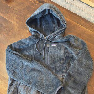 Patagonia Re-Tool Hybrid Insulated Hoody, blue, men's large
